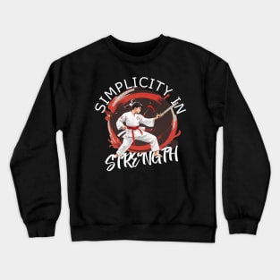 martial arts Crewneck Sweatshirt